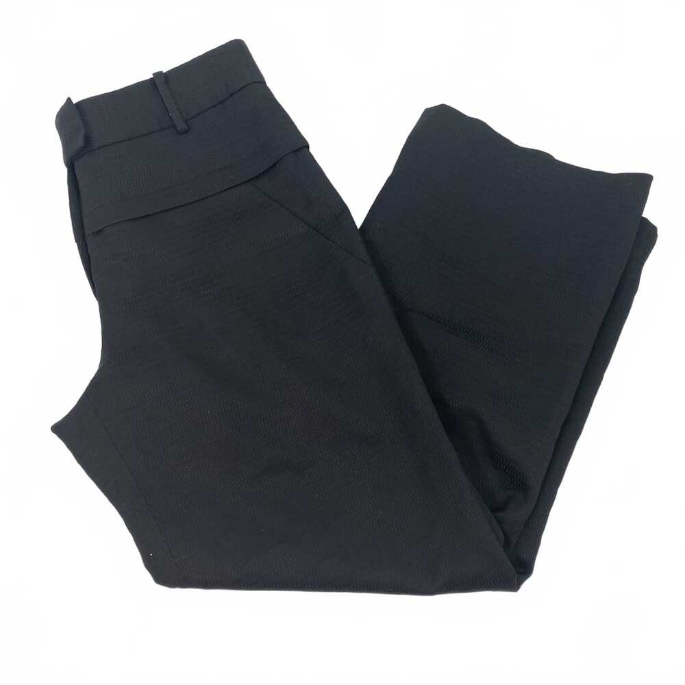 Veronica Beard Black Front Yoke Trousers Size 4